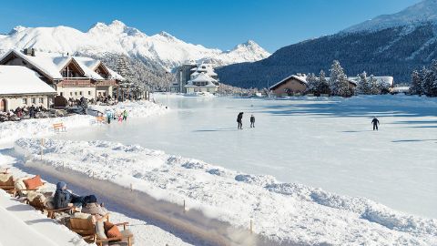 Kulm Chesa al Parc: pattinare a St. Moritz